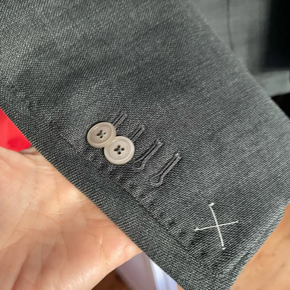 Massimo Dutti Men's Gray Blazer - Picture 3 of 11